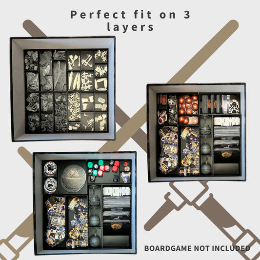 Star Wars Rebellion Inlay - Brettspiel Organizer