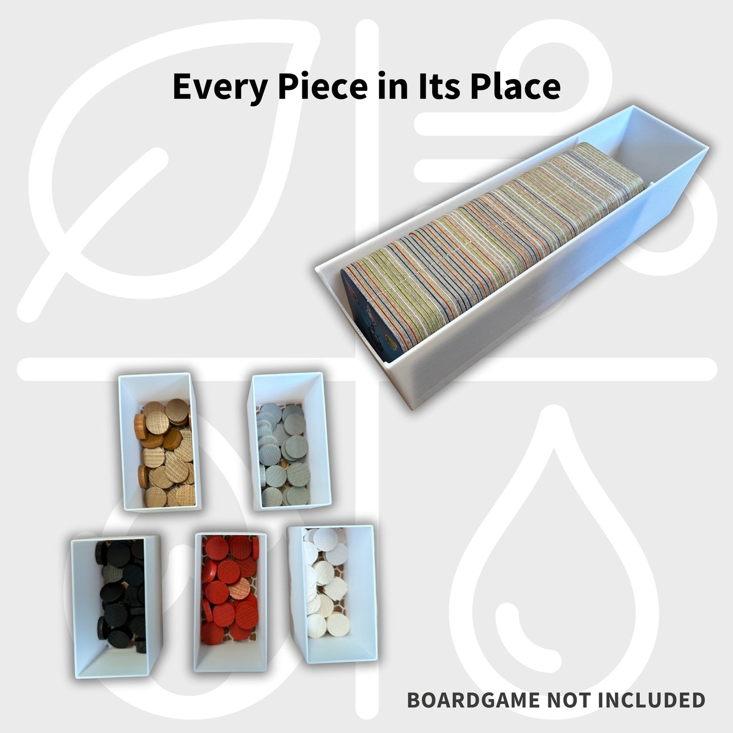 Sagani Inlay - Brettspiel organizer