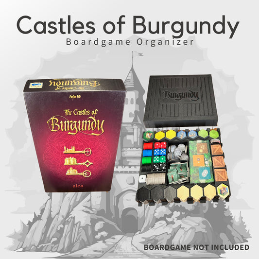 Burgen von Burgund Inlay - Brettspiel Organizer