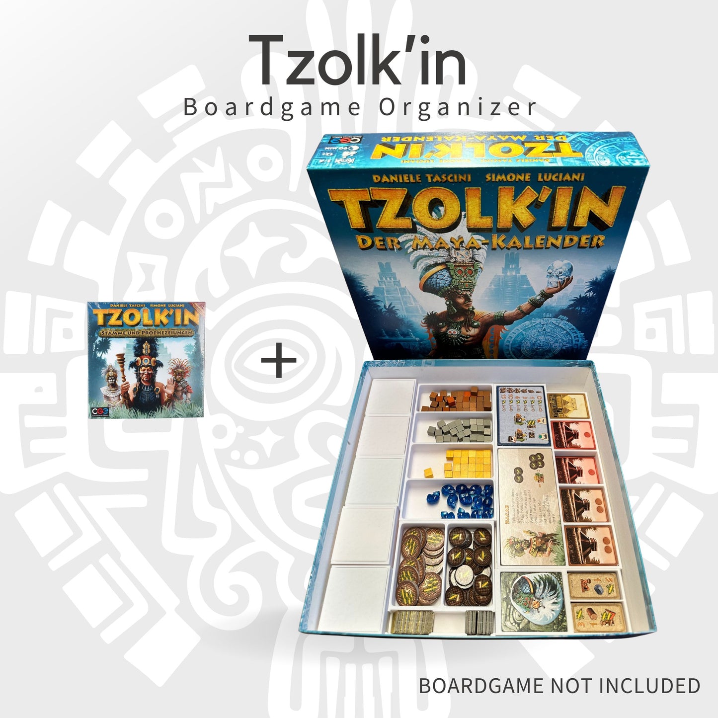 Tzolk'in (+Tribes and Prophecies) - Boardgame organizer