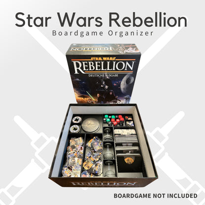 Star Wars Rebellion Inlay - Boardgame Organizer