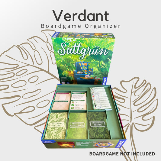 Verdant Inlay - Boardgame Organizer