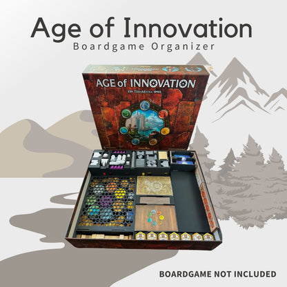 Age of Innovation Inlay - Boardgame Organizer