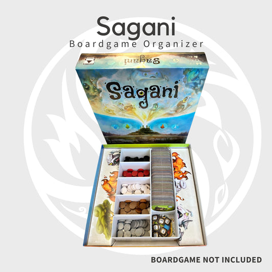 Sagani Inlay - Boardgame Organizer