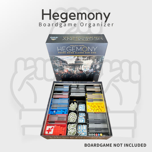 Hegemony Inlay - All In Boardgame Organizer (Extended Edition & Historical Events)