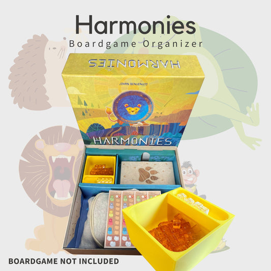 Harmonies Inlay - Boardgame Organizer