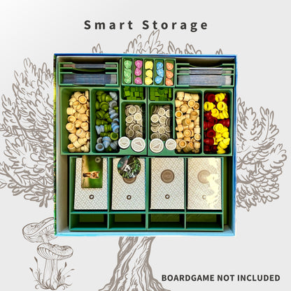 Earth Inlay - Boardgame Organizer