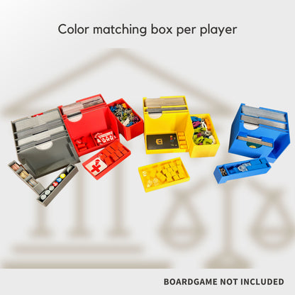 Hegemony Inlay - All In Boardgame Organizer (Extended Edition & Historical Events)