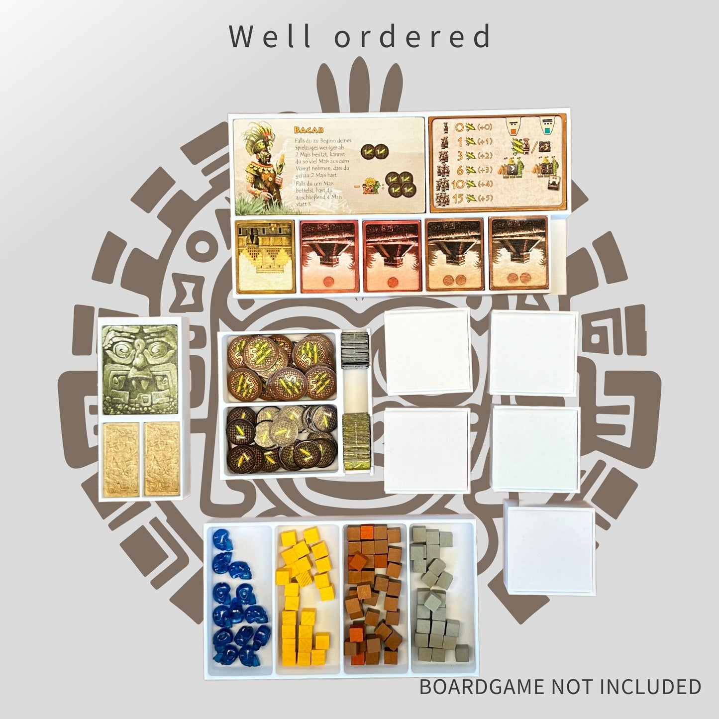 Tzolk'in (+Tribes and Prophecies) - Boardgame organizer