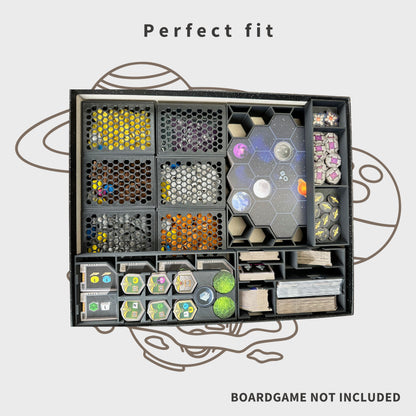 Gaia Project Inlay - Boardgame Organizer