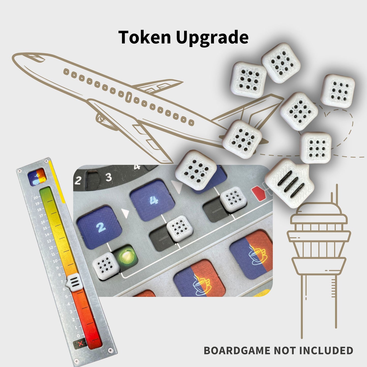Sky Team Design Inlay - Brettspiel Organizer