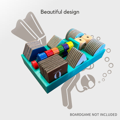Deep Sea Adventure Inlay - Boardgame Organizer