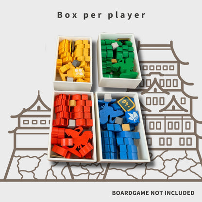 The White Castle Inlay - Boardgame Organizer