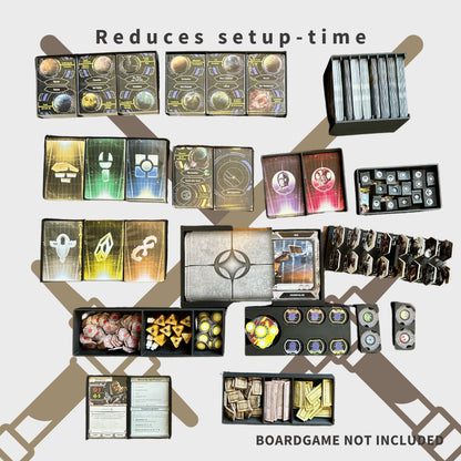 Star Wars Outer Rim Inlay - Boardgame Organizer ( + Unfinished Business )