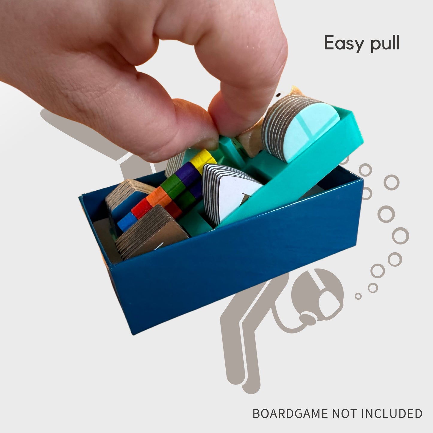 Deep Sea Adventure Inlay - Boardgame Organizer