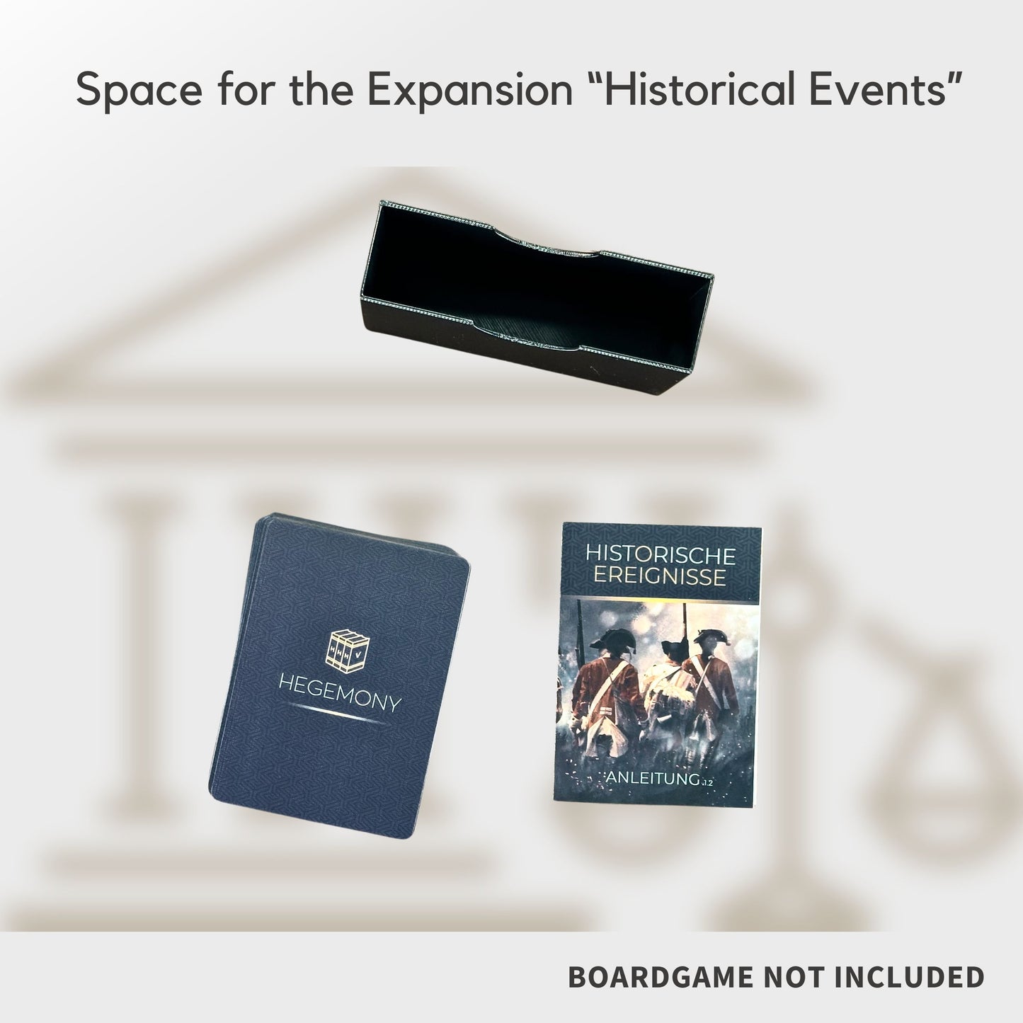 Hegemony Inlay - All In Boardgame Organizer (Extended Edition & Historical Events)
