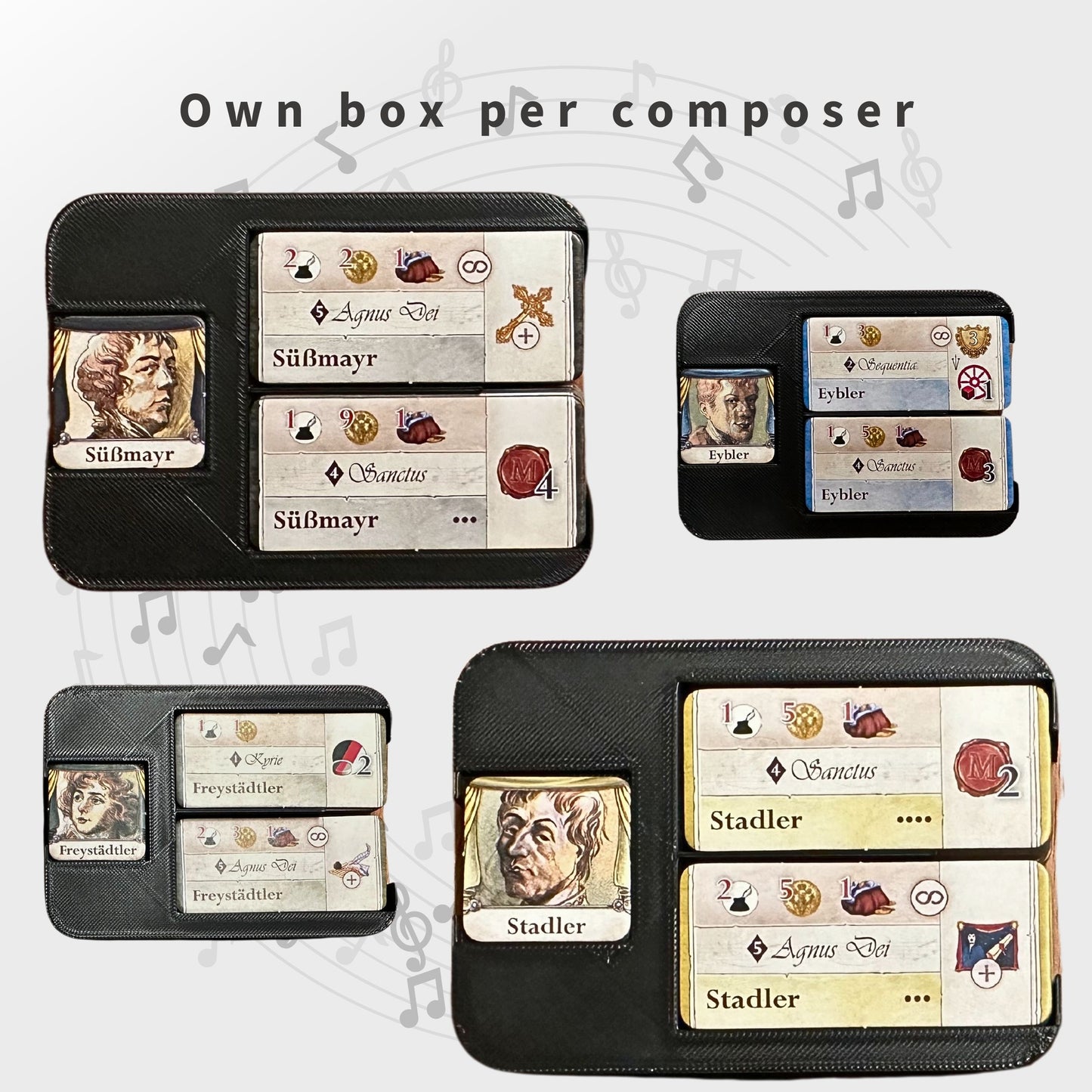 Lacrimosa Inlay - Boardgame organizer