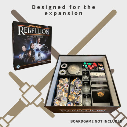 Star Wars Rebellion Inlay - Boardgame Organizer