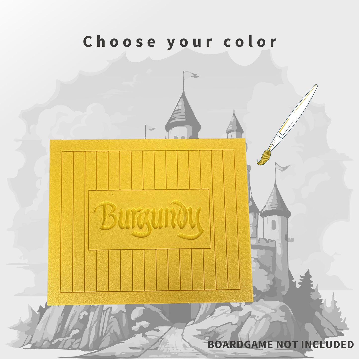 Burgen von Burgund Inlay - Brettspiel Organizer