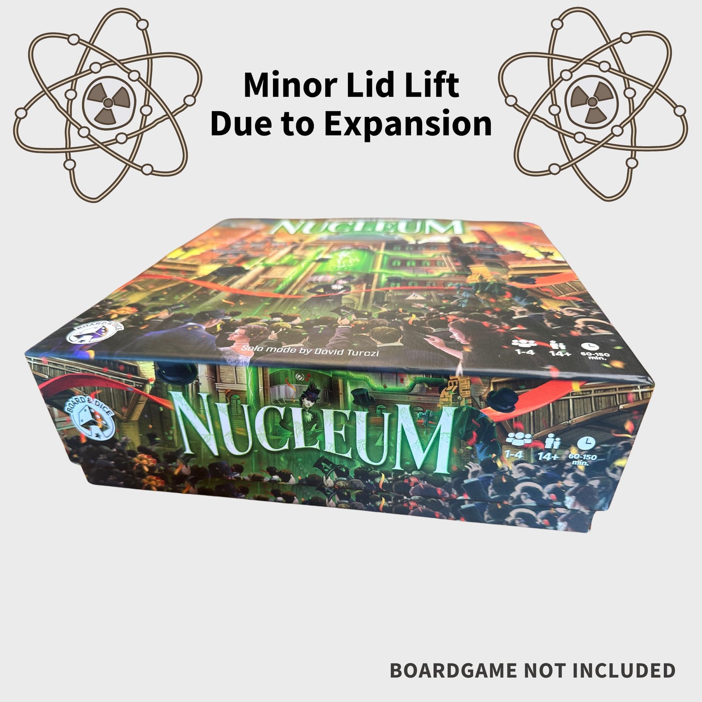 Nucleum Board Game Inlay Including Australia Epansion