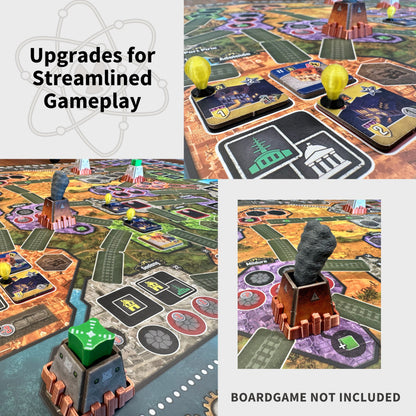 Nucleum Board Game Inlay Including Australia Epansion