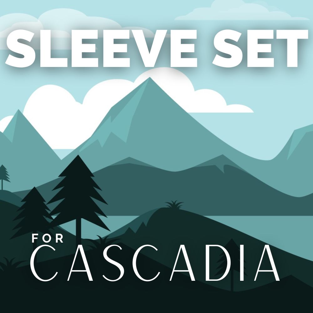 Cascadia Complete Card Sleeves Set - Includes Landmarks Expansion