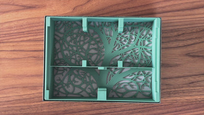 Mischwald Design Inlay ( + Alpin, Waldrand) - Brettspiel Organizer