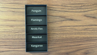New York Zoo Inlay - Boardgame Organizer